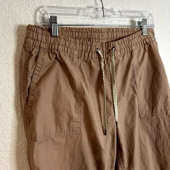 Vuori Ripstop Cargo Pants Womens Size Large Clay Drawstring - Picture 4 of 8